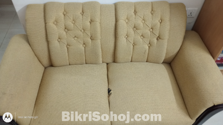 2 double seated sofa